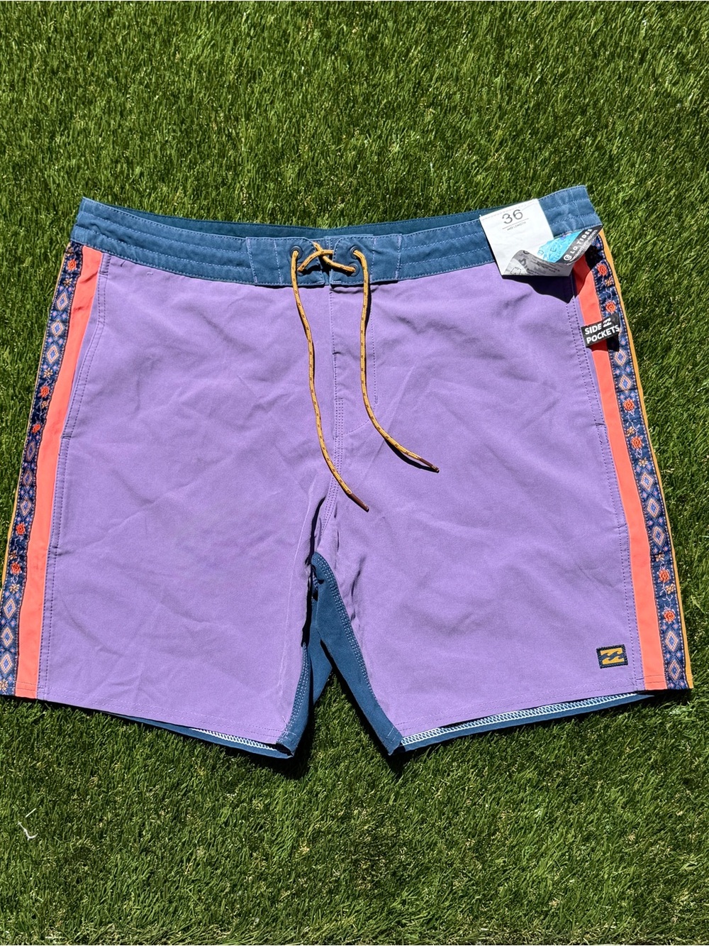 Billabong men’s Performance shorts size 36 new